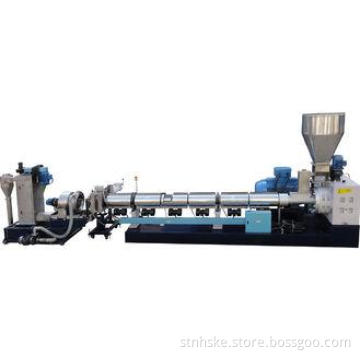 Water cooling PP / PE granulator for PP PE rigid flakes pel